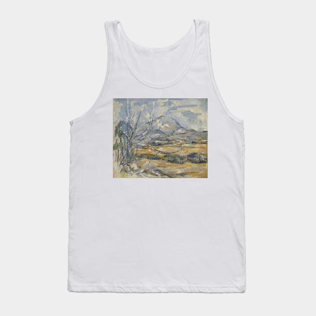 Montagne Sainte-Victoire by Paul Cezanne Tank Top by Classic Art Stall